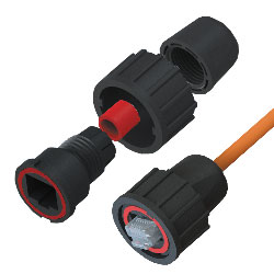 RJ45 (keystone) Plug Jacket, IP68 Water resistant